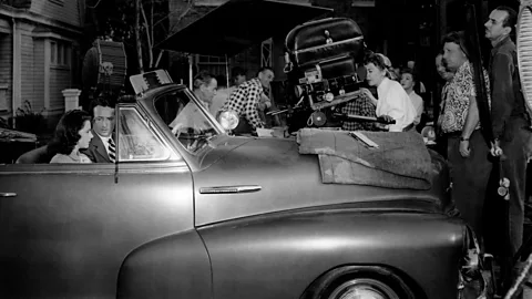 Alamy Ida Lupino directed Mala Powers and Robert Clarke in her daring 1950 film Outrage, about a victim of assault (Credit: Alamy)