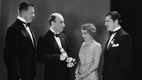 Getty Images Pickford at the Oscars in 1930, when she won an award for her performance in Coquette (Credit: Getty Images)