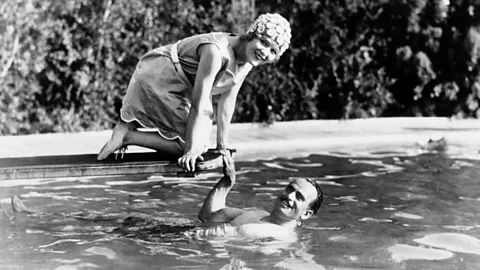 Getty Images Pickford and Douglas Fairbanks were considered to be Hollywood royalty (Credit: Getty Images)