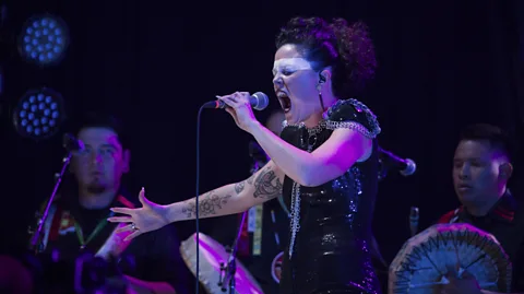 Getty Images iskwē says that young girls notice all kinds of gender disparities at festivals, like who is building sets or testing microphones (Credit: Getty Images)