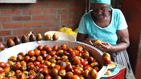 Ian Neubauer Cali’s cuisine includes fresh seafood and tropical fruits thanks to the city’s location between the ocean and the mountains (Credit: Ian Neubauer)