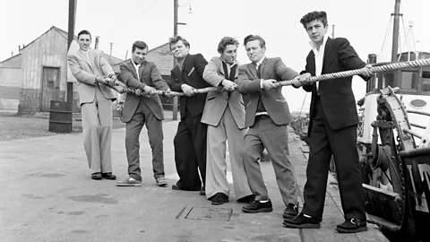 Getty Images ‘Dockside dandies’ at Lowestoft, Suffolk, 1962 (Credit: Getty Images)