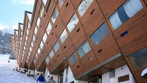 Archives Charlotte Perriand Ski chalets designed by Perriand with Guy Rey-Millet, 1968-9 (Credit: Archives Charlotte Perriand)