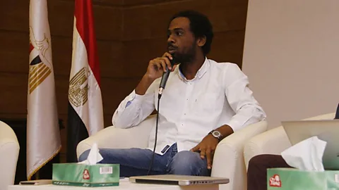 Momen Talosh Language activist Momen Talosh has built an app to try to revive two forms of Nubian, which are spoken mainly in Egypt and Sudan (Credit: Momen Talosh)