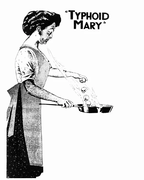 Fotosearch/Getty Images Mary Mallon unknowingly caused nine typhoid outbreaks without ever becoming sick herself (Credit: Fotosearch/Getty Images)
