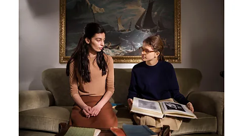 Alamy Elena and Lila are the central characters of Ferrante’s quartet – season two of the TV series came out earlier this year (Credit: Alamy)