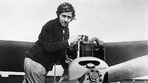 Hulton Archive/Getty Images The famous aviation pioneer Amy Johnson served as an ATA pilot (Credit: Hulton Archive/Getty Images)