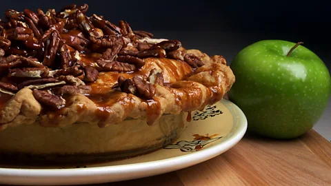 Annie Wells/Getty Images A Canadian apple caramel pecan pie (Credit: Annie Wells/Getty Images)