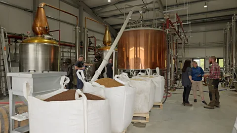 Eli Obus Scotland's whisky distillers are chipping in to help to save the mussels, since they rely on the creatures to filter the waters (Credit: Eli Obus)