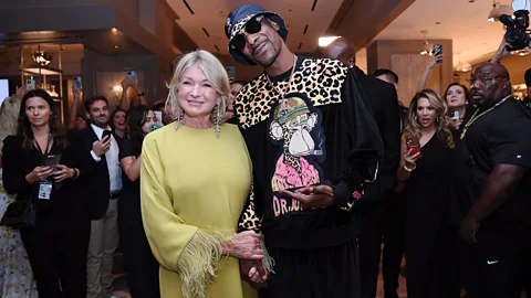 Martha Stewart and Snoop Dogg have teamed up for several unexpected brand campaigns. (Getty Images)