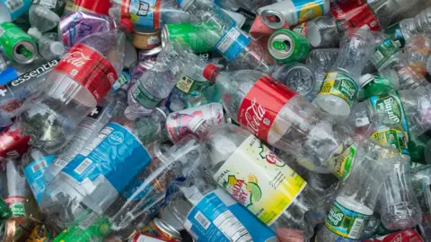 Getty Images Plastic bottles