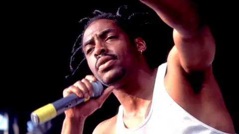 Getty Images Coolio in Chicago in 1995
